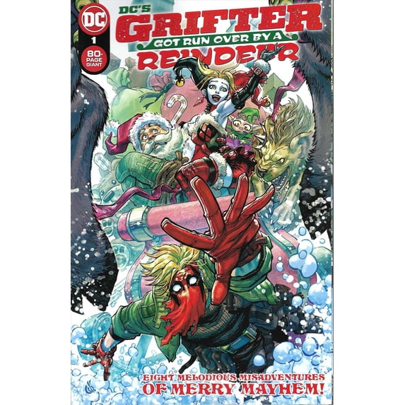 DC's Grifter Got Run Over by a Reindeer #1 VF ; DC Comic Book