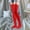 A-Red, variant on Fuzzy Thigh High Socks for Women Winter Cable Knit Over Knee Plush Warm Sleeping Socks Long Knee High Socks New Year Gift