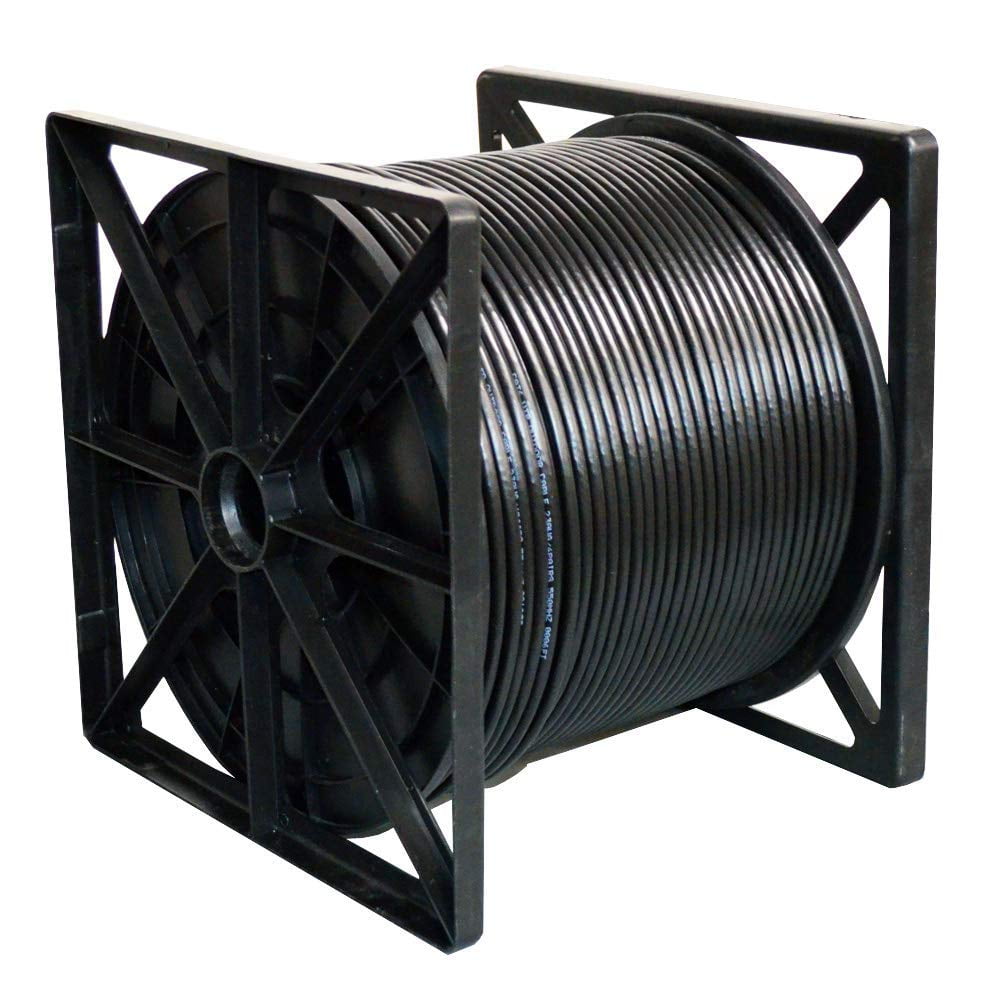 VIVO 500ft Cat6 Pure Copper Ethernet Cable – Outdoor/Waterproof & Burial Rated – Black, 1-Year Warranty