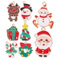 thumbnail image 2 of Gymnture christmas 8 Christmas Enamel Charms for Jewelry Making & Decoration, 2 of 10