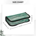 thumbnail image 3 of Fotbe Old Green Wooden Pattern Pencil Case,Canvas Pen Case, Multi- Slot Pencil Pouch, Portable Pencil Bag, Pen Case for& Office, Makeup Bag ,Zipper Pouch, 3 of 6