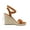 TAN/SUEDE, variant on Dream Pairs Womens Open Toe Espadrilles Dressy Platform Sandals Buckle Ankle Strap Stylish Wedges Sandals SDPW2211W CLEAR/NUDE/PU Size 9.5