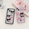 thumbnail image 3 of Funda Kawaii para iPhone 11, paquete de 2, funda para teléfono única divertida con dibujos animados lindos y encantadores, regalos para mujeres y niñas, funda para regalos para esposa, 3 of 5