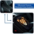 thumbnail image 5 of Leo Soft and Comfortable 12.5x8.2 Inch Furry Printed Car Armrest Cover Pad - Armrest Accessories, 5 of 6