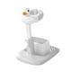 thumbnail image 5 of Baño de pie para bebé, soporte de baño para bebé, uso suave en el fregadero, bañera, estante de baño antideslizante, soporte de ducha para bebé, Gris, 5 of 8