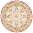 thumbnail image 5 of SAFAVIEH Anatolia Venice Traditional Wool Area Rug, Beige/Rust, 4' x 6', 5 of 7