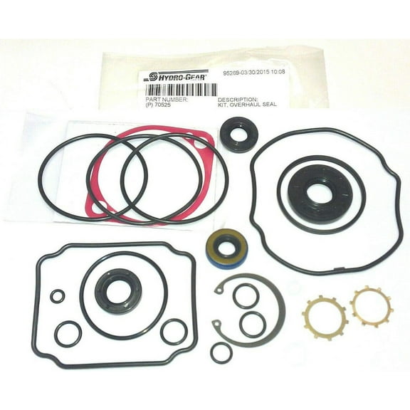 Hydro-Gear Genuine OEM Replacement Overhaul Seal Kit - 70525
