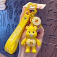 thumbnail image 1 of Carebears Oso del arcoíris oso cariñoso oso de juguete Cuidado Oso Cachorro Juguete De Dibujos Animados Lindo Llavero PVC Bolsa Escolar Colgante Gao Jiahui unisex, 1 of 2