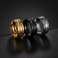 thumbnail image 2 of GKNET Stainless Steel Ring Titanium Ring Finger Ring Band Fashion Delicate Jewelry Men Rings-black-7, 2 of 9