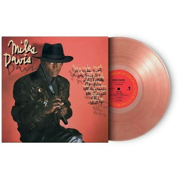 Miles Davis - You're Under Arrest - Limited 180-Gram Red & Clear Marble Colored Vinyl - Music & Performance