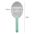 thumbnail image 6 of Pet Cat Litter Scoop – 2 in 1 Sifter and Scoop – Long Handled Litter Box Scooper – Aluminum Metal with Cozy Grip Handle, 6 of 8