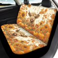 thumbnail image 4 of Uourmeti Car Seat Covers Full Set Car Front Seats Polyester, Compatible with Vehicle Seats SUV Seats, for Trucks Cars, Highland Cattle Pumpkin, 4 of 10