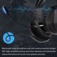 thumbnail image 3 of Bearachild Somic Gaming Headphone LED Profesional Moda Flexible Desmontable Micrófono Auricular Juego Jugar PC Auriculares Juegos de teclado y mouse para computadora 3.5+USB NO1, 3 of 6