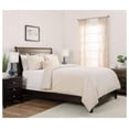 thumbnail image 3 of KITYDALK Premium Velour Velvet Duvet Cover Set - Duvet Cover (90” x 90”) & 2 Pillow Shams (20” x 26”) - 3-Piece Set - Ivory, Queen Size, 3 of 8