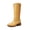 ALL YELLOW, variant on DREAM PAIRS Women's Knee High Boots Square Toe Tall Boots Pull-On Western Stitching Block Heel Fashion Boots