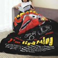 thumbnail image 5 of Manta de forro polar con diseño de Cars Galaxy de Lightning Mcqueen, decoración textil, manta portátil súper suave para cama, edredón para coche, 5 of 5