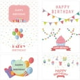 thumbnail image 1 of Shisuyan Happy Birthday Cards With Envelopes Birthday Folding Cards Paper 6Pcs, 1 of 9