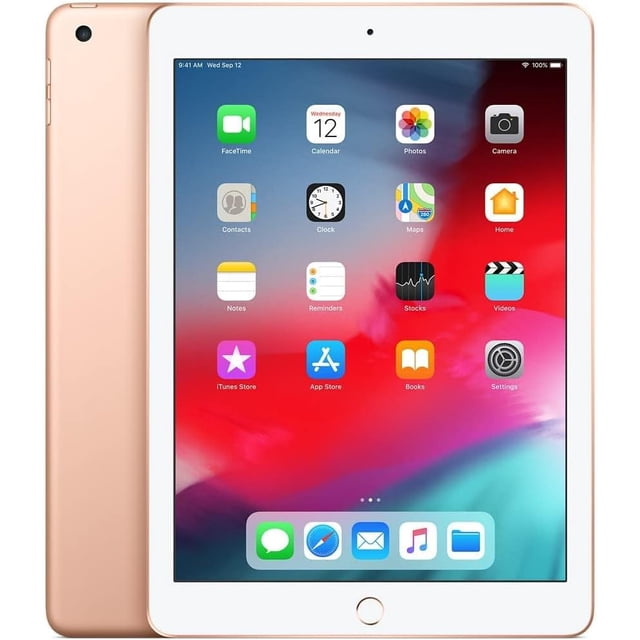 Refurbished Apple iPad 6th Gen - WiFi Only - 128GB - Gold iPad (2018) 9.7 Inch - Excellent Condition