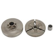 Chinese 4500 5200 5800 Chainsaw Sprocket Clutch Drum Kit Replacement Parts For 45Cc 52Cc 58Cc Models With Needle Bearing