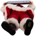 thumbnail image 6 of Kurt Adler 10-Inch Hershey™ Bar Fabric Santa, 6 of 6