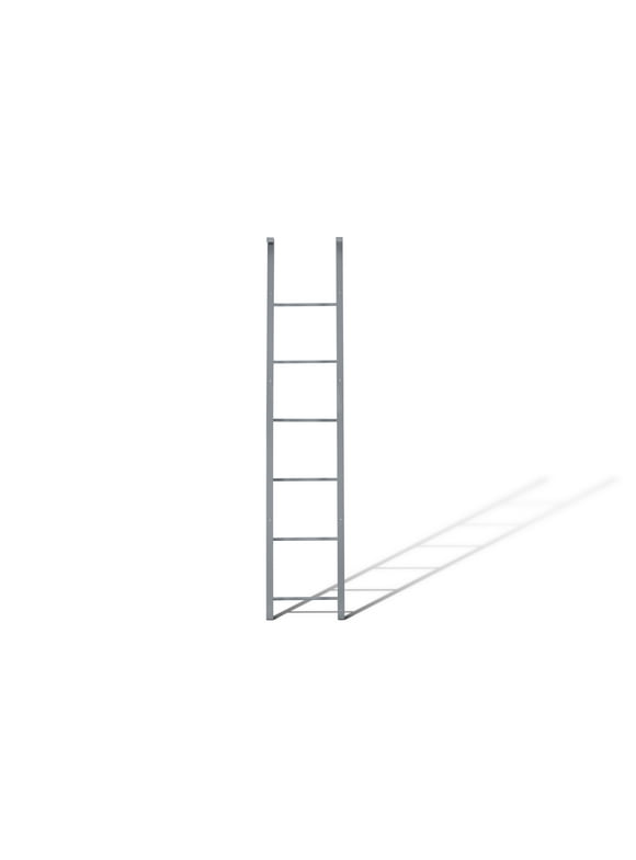 Window Well Supply 6-Rung Grey Egress Ladder