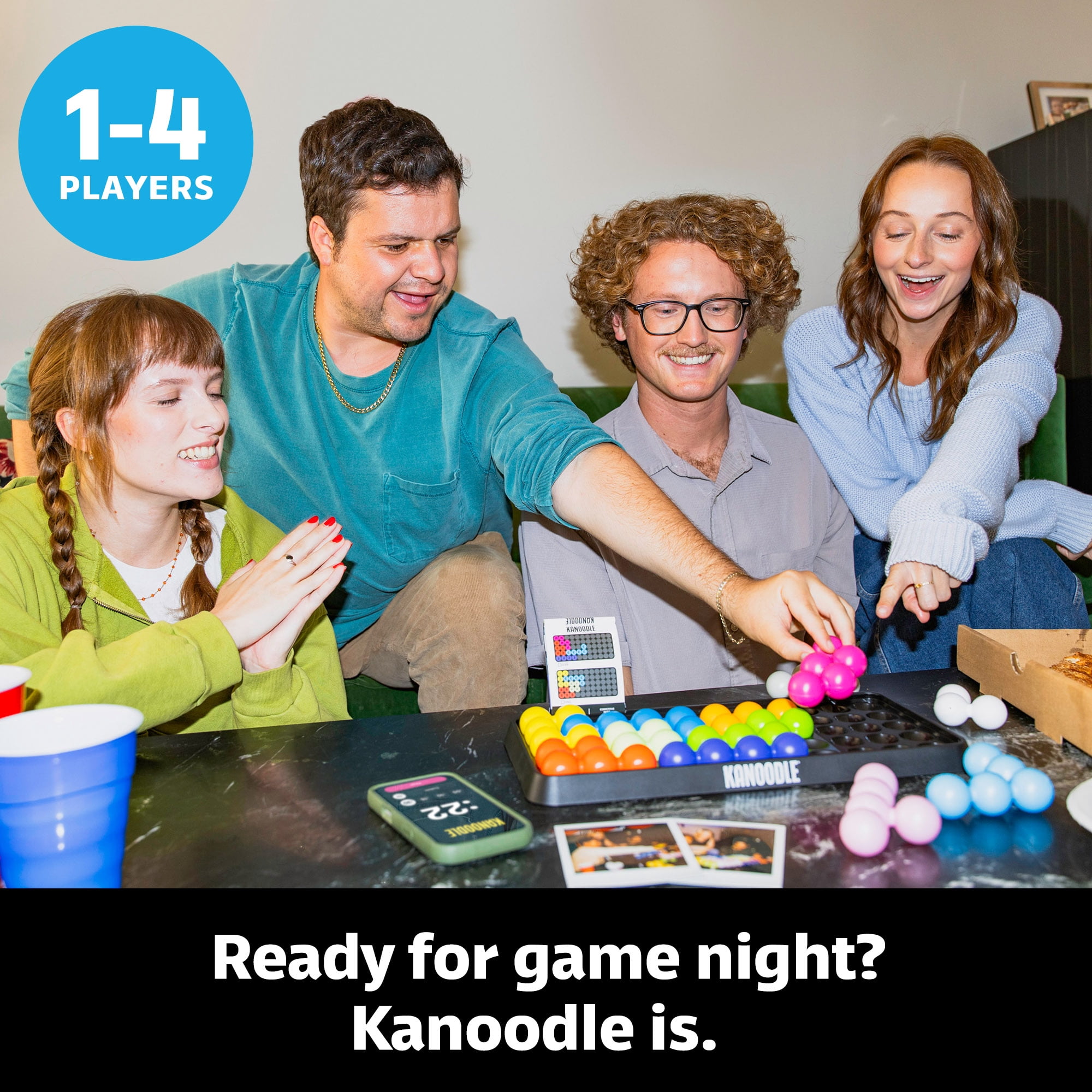 Educational Insights Kanoodle Party, Multiplayer Brainteaser Puzzle Game for Ages 8 and up