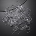 thumbnail image 4 of PIXNOR 1000 Pcs Élastiques Jetables pour Cheveux pour Enfants Coiffure (Blanc), 4 of 5