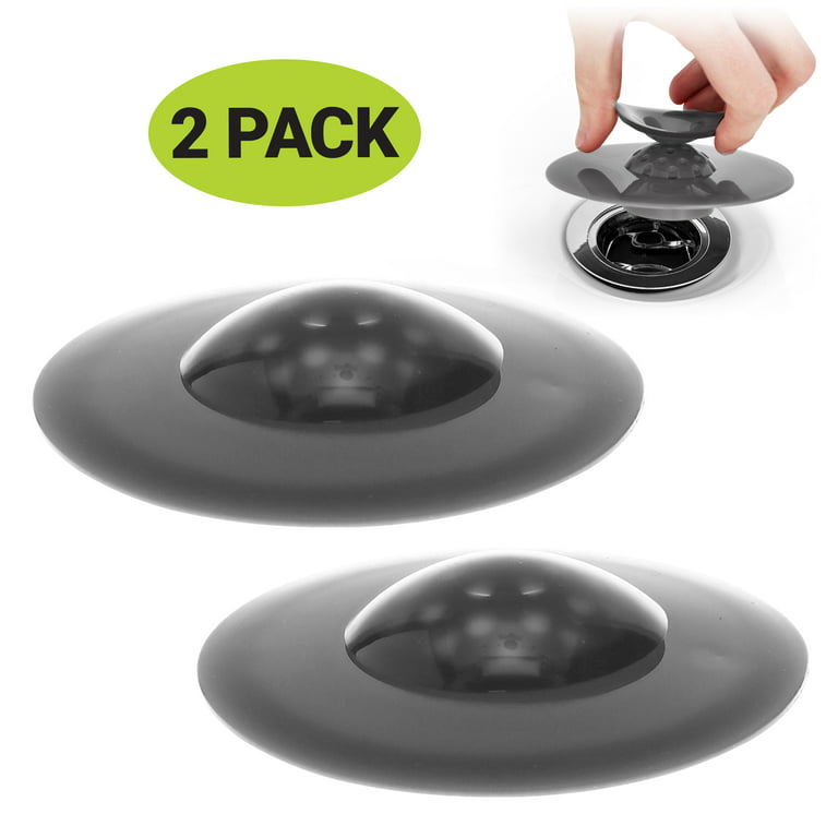 Rinse Ace Heat Changing Pet Hair Catcher and Drain Stopper, 2 Pack