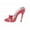 Red, variant on Sunjoy Tech Women Brooch Pin Shiny Inlaid High Heel Shape Pin Collar Coat Badge Dresses Party Evening Attire 1Pc