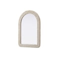 thumbnail image 5 of Elegant Decor Arch Cornhusk Mirror 30x42 in Linen White, 5 of 7