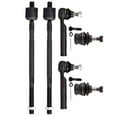 thumbnail image 2 of ECCPP - 6PCS Front Inner Outer Tie Rod End Lower Ball Joint Compatible Fit 2003-2006 For Subaru Baja 1998-2004 For Subaru Legacy 2000-2004 For Subaru Outback Suspension Kit, 2 of 5