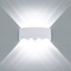thumbnail image 1 of Modern LED Ceiling Light Waterproof Aluminum Wall Sconce Washer Light Indoor Outdoor Hallway Corridor 8w Black, 1 of 4