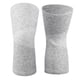 thumbnail image 1 of 1 Pair Elastic Bamboo Carbon Fiber Knee Joint Pad Warm Keeper Knees Sleeve Protector Gray L, 1 of 4