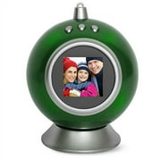 1.5" Senario Digital Photo Ornament, Green