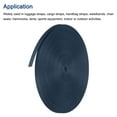 thumbnail image 5 of Uxcell Nylon Webbing Strap Flat 3/8" 50 Yards for DIY Luggage rack Dark Sea Blue, 5 of 7