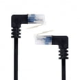 thumbnail image 4 of JSER Ultra Slim Cat6 Ethernet Cable RJ45 Down to Up Angled 25cm UTP Network Cable Patch Cord 90 Degree Cat6a Lan for Laptop Router TV BOX, 4 of 7