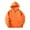 Orange, variant on WUXIAN Baby Kids Long Sleeve Solid Color Zipper Hoodies Sweatshirts Top Children Unisex Soft Coat Tops Pocket Toddler Comfort Dailywear