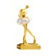thumbnail image 4 of Ballet Girl Statue Resina Figurina Decoración de la mesa decorativa Escultura del adorno para el pasillo de escritorio Sala de estar del gabinete de Altura 22 cm, 4 of 8