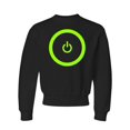 thumbnail image 1 of Youth Gaming Power Button Gamer Pride Crewneck Sweatshirt, 1 of 1