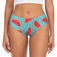 thumbnail image 1 of Balery Watermelon Ropa Interior de Algodón para Mujer con Dibujo – Braguitas Cómodas y Elásticas, Estilo Clásico-X-Large, 1 of 6