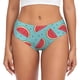 thumbnail image 1 of Fotbe Watermelon Calzones Estampados para Mujer – Ropa Interior de Algodón, Cómoda, Suave y Elástica-Large, 1 of 6