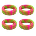 thumbnail image 1 of JoyMoreHome - 4 fundas protectoras de silicona para ruedas de equipaje (sin graduar), antidesgaste y con absorción de ruido, para maletas y ruedas., 1 of 2