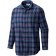 thumbnail image 1 of Columbia Vapor Ridge III - Camiseta con botones para hombre, color azul, XL Columbia Botones al frente, 1 of 1