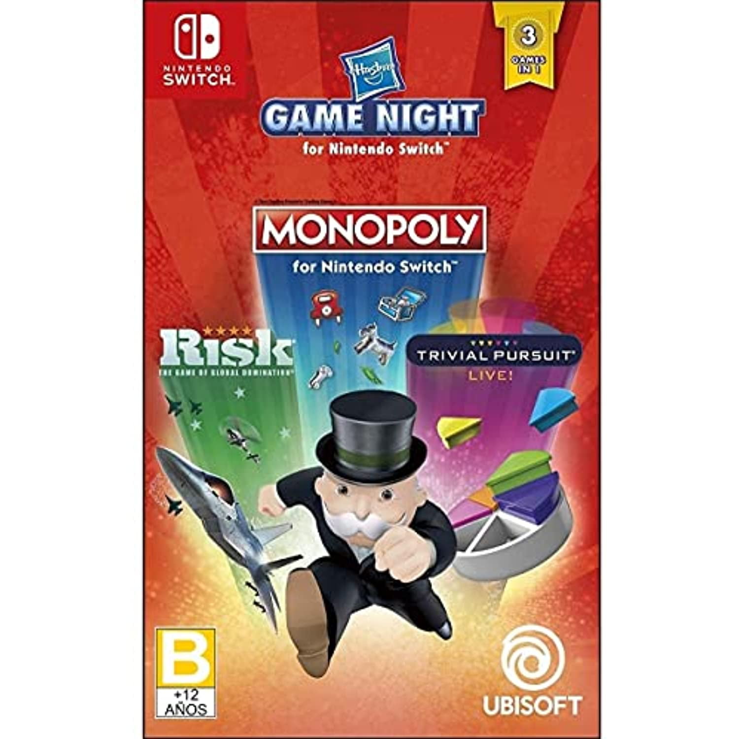 Nintendo Switch用ゲームソフト　Hasbro Game Night Hasbro Game Night - Nintendo Switch - Walmart.com