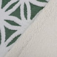 thumbnail image 4 of REGALWOVEN Fleece Soft Throw Blanket Dual Sided Blanket, 60"x80" Green, 4 of 6