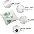 thumbnail image 6 of BANET Throw Pillow Covers, Decorative Pillow Covers Digital Printing Blended Fabric for Couch Sofa Bed Invisible Zipper 12x12in, 6 of 7