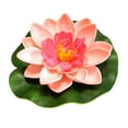 thumbnail image 1 of Artificial Floating Lily Pad Flower - for Garden Pools, Fish Tanks, and Decorative Wreaths, No Fading, 1 of 4