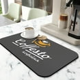 thumbnail image 2 of Premium Coffee Mat 19.5x12in, Super Absorbent, Hide-Stain, Anti-Slip, Perfect Countertop Accessory, Coffee Drying Mat Ideal Under Coffee Machine & Kitchen Dish Drying Mat, 2 of 7