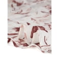 thumbnail image 6 of Unique Bargains Women's V Neck Floral A-Line Short Sleeve Ruffle Hem Mini Dress, 6 of 6
