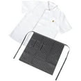 thumbnail image 5 of 2 Set Canteen Kitchen Utensil Men's Jacket Coats White Cloth and Women Work, 5 of 6